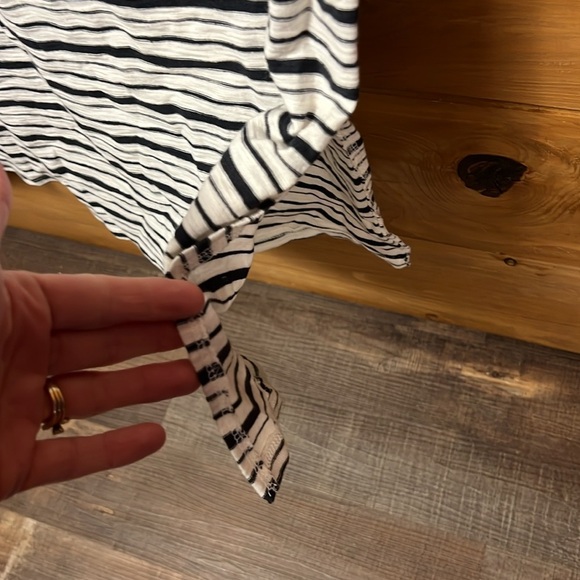 Universal Thread Womens Long T-shirt dress Sm striped short sleeve cotton casual - Picture 7 of 7